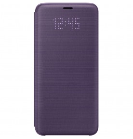 Husa LED View Cover pentru Samsung Galaxy S9, Violet